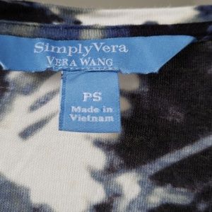 Sinply Vera Wang blk/white Muticolor top
